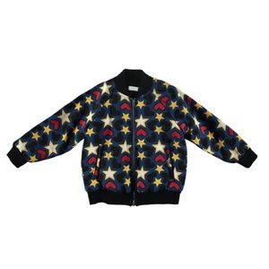 Girls Stella Mcartney Hearts & stars bomber jacket
